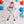Patriotic Bow Patch Trucker Hat - Red/White