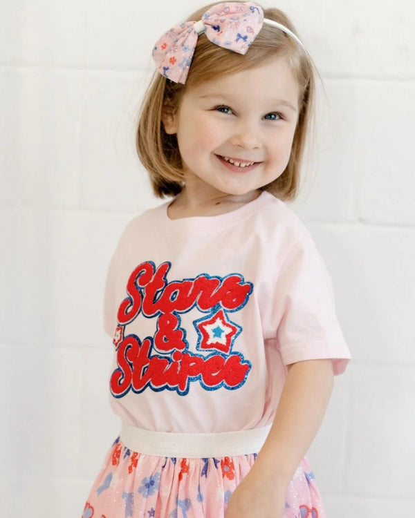Stars & Stripes Patch T-Shirt