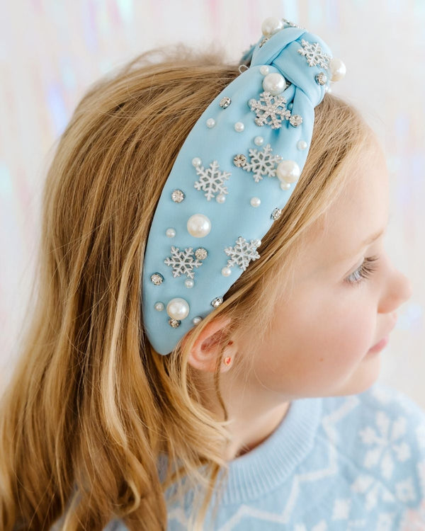Snowflake Gemstone Headband