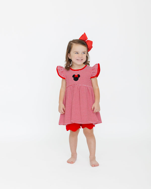 Mouse Scalloped Short Set