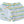 Multi Color Stipes Butterfly Shorts