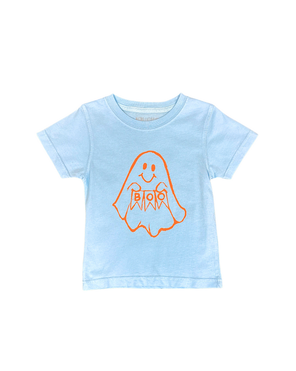 Light Blue Boo Ghost T-Shirt