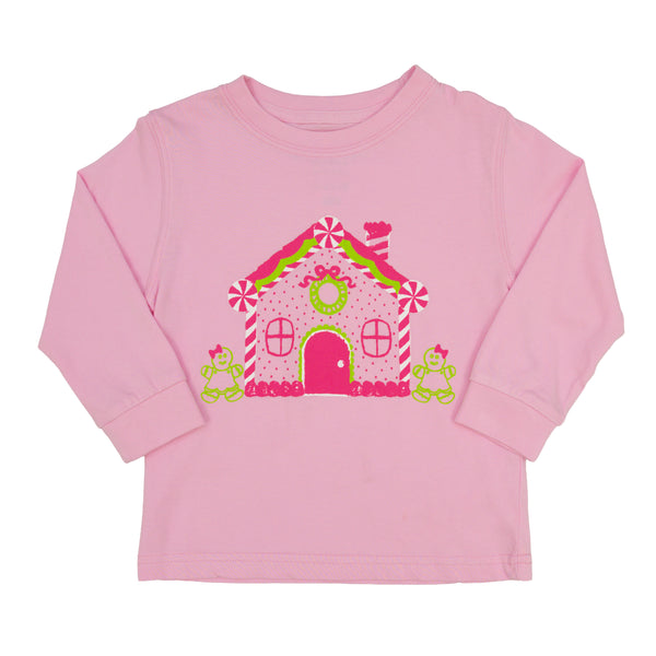 Pink Gingerbread House T-Shirt