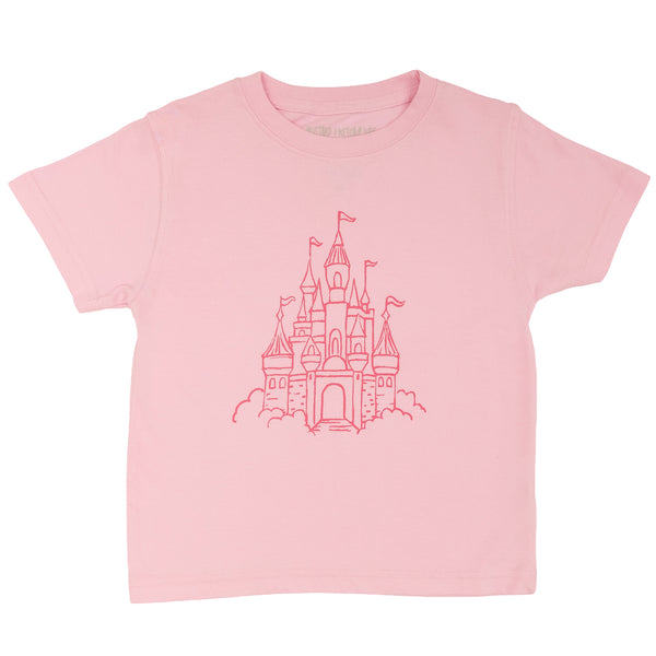 Light Pink Castle T--Shirt
