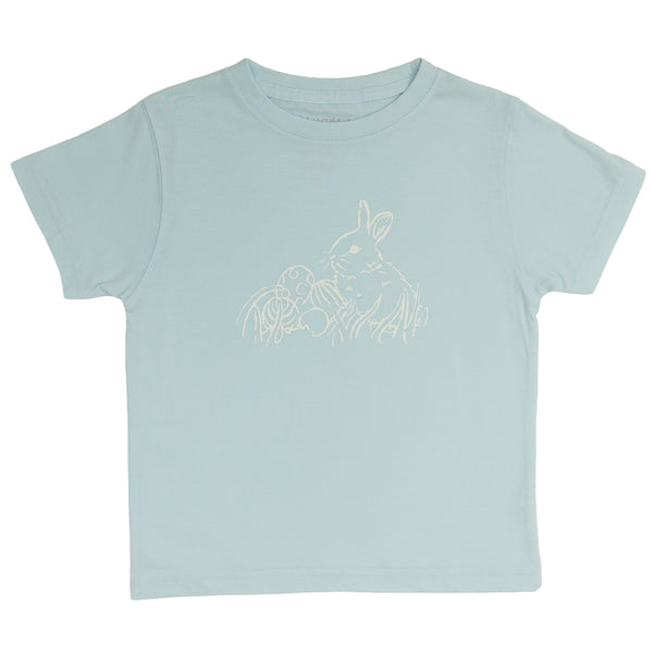 Light Blue Easter Bunny T-Shirt