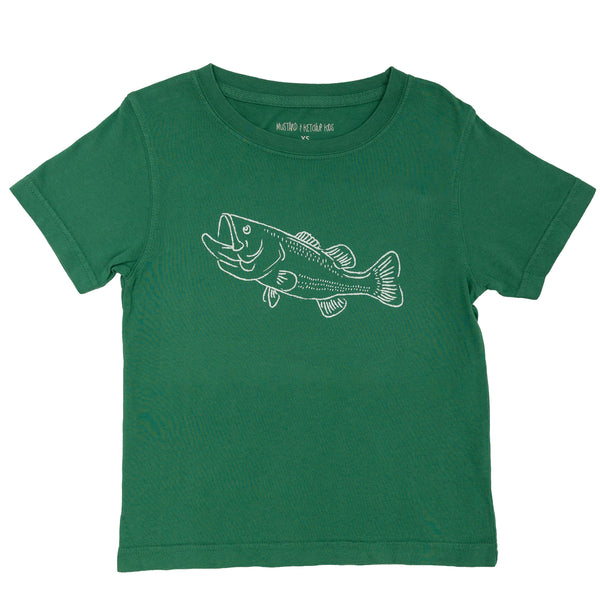 Dark Green Bass T-Shirt