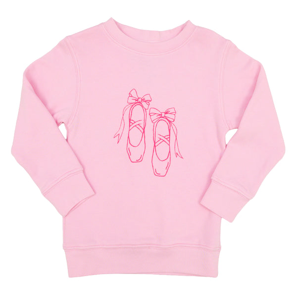 Light Pink Ballet Slippers Sweatshirt