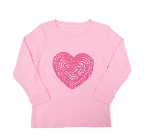 LS Light Pink Heart T-Shirt