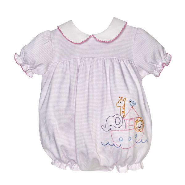 Noah Ark Ruffle Bubble- Pink