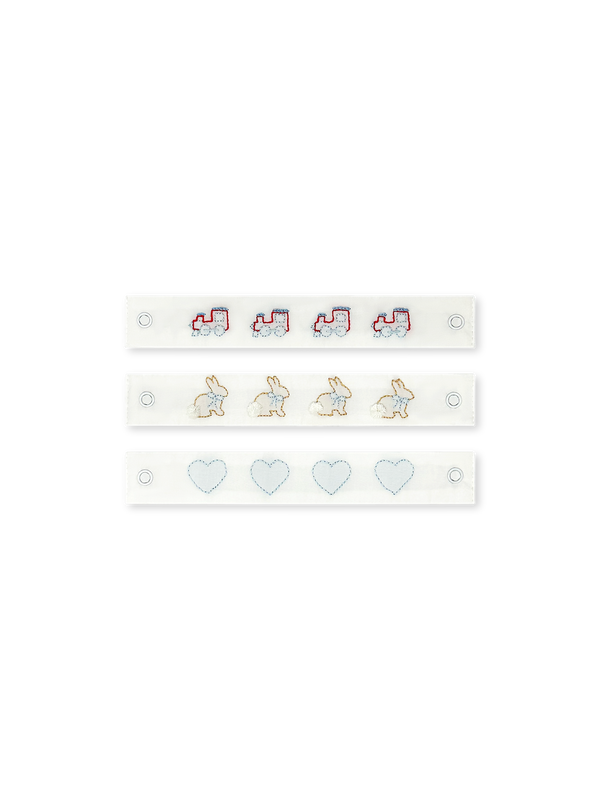 Noah Ribbon Bloomer Set- Blue Windowpane