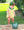 Nora Bubble- Yellow Stripe/Green