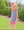 Nora Short Set- Navy Stripe/Pink