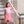 Olivia Flutter Top- Pink Stripe