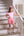 Olivia Flutter Top- Pink Stripe