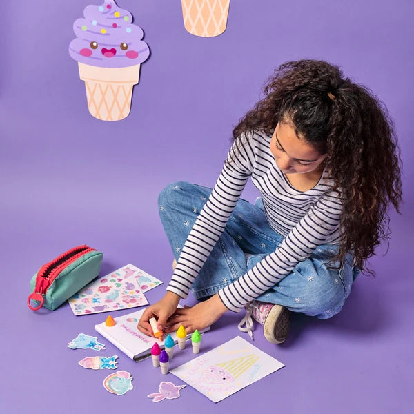 Sweet Scoops Neon Highlighters- Strawberry Scented
