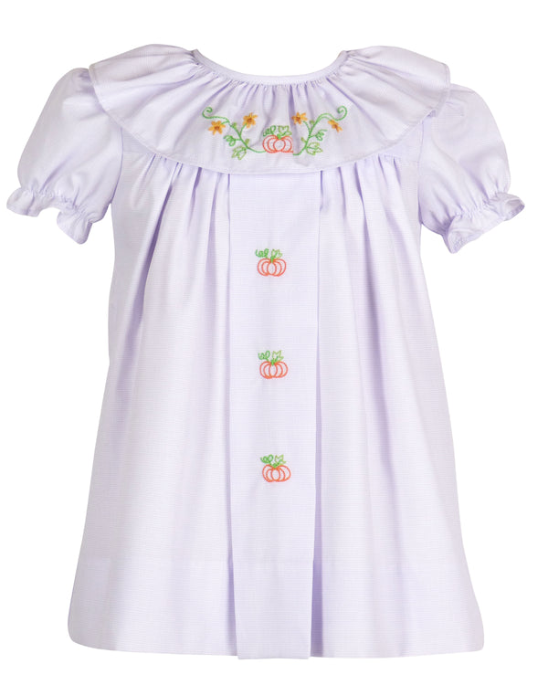 Olivia Dress- Pumpkins *Gold Collection