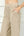 Striped Pants Set- Khaki/Cream