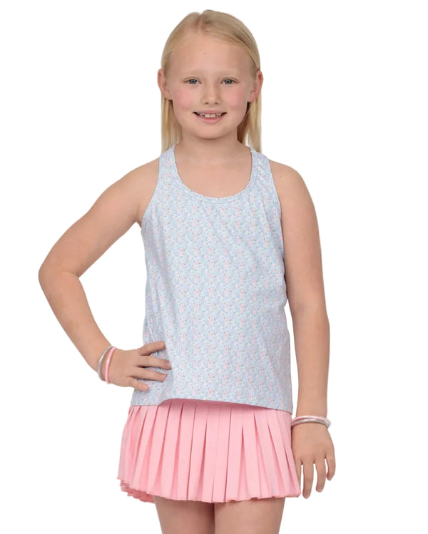 Mini Pleated Skort- Solid Pink