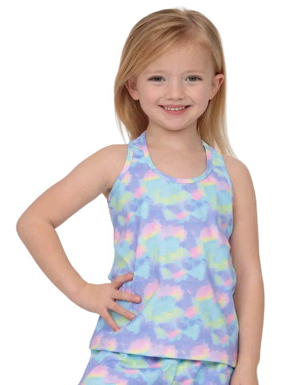 Electric Clouds Printed Tank