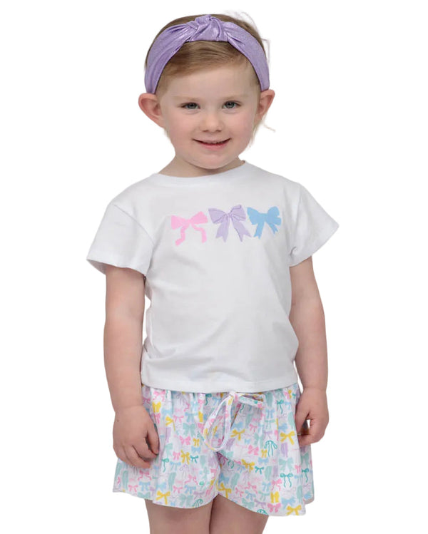 Pastel Bows Butterfly Shorts