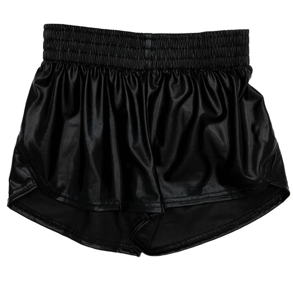 Steph Shorts Metallic- Black