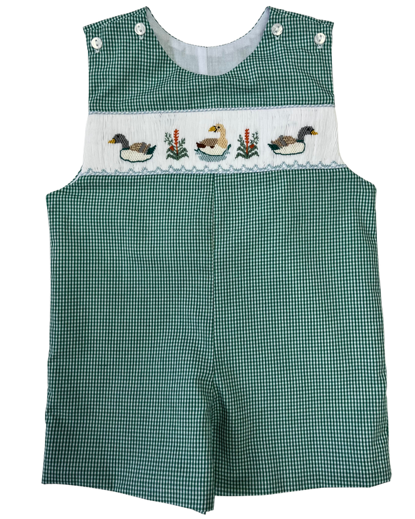Duck Smocked Shortall