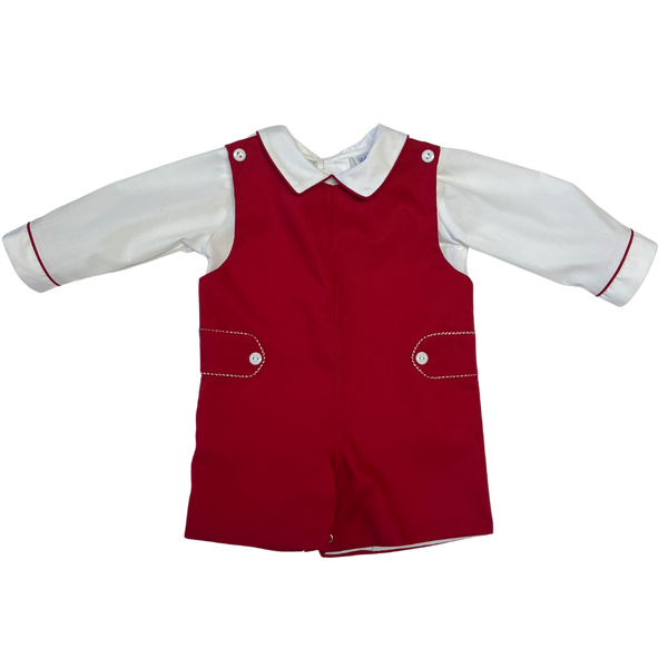Pete Shortall W/ LS Shirt- Red