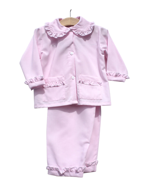 Pink Ruffle Pajamas