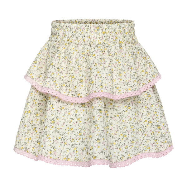 Parker Skort- Cream Ditsy