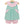 Penelope Bloomer Set- Mint Stripe/Light Pink