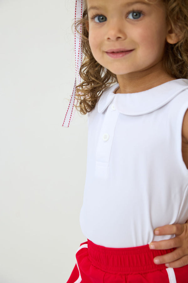 White Girly Girl Tank