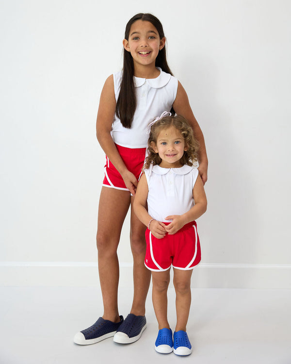 White Girly Girl Tank