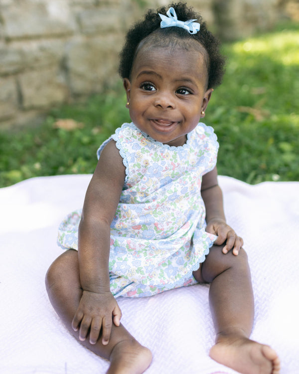 Heirloom Diaper Set- Cheekwood Floral