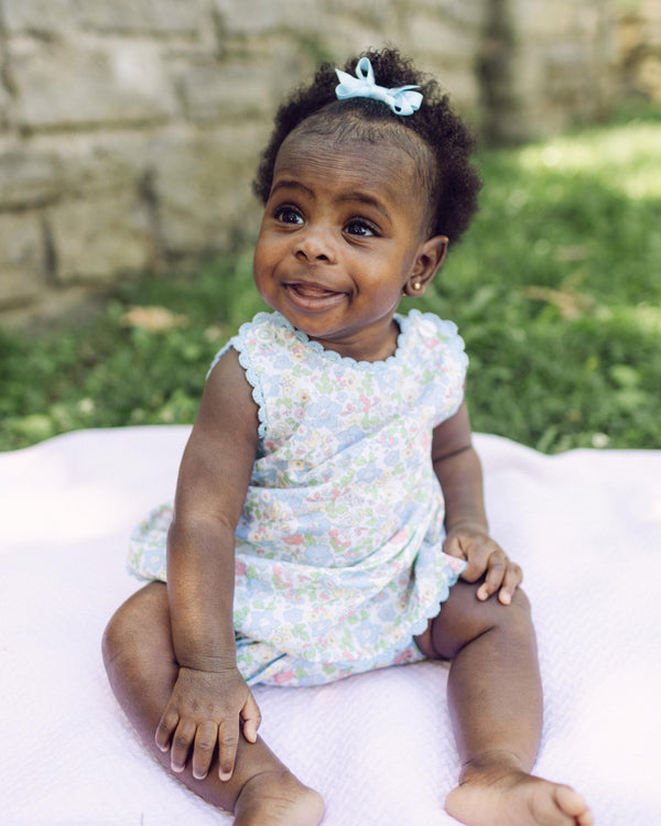 Heirloom Diaper Set- Cheekwood Floral