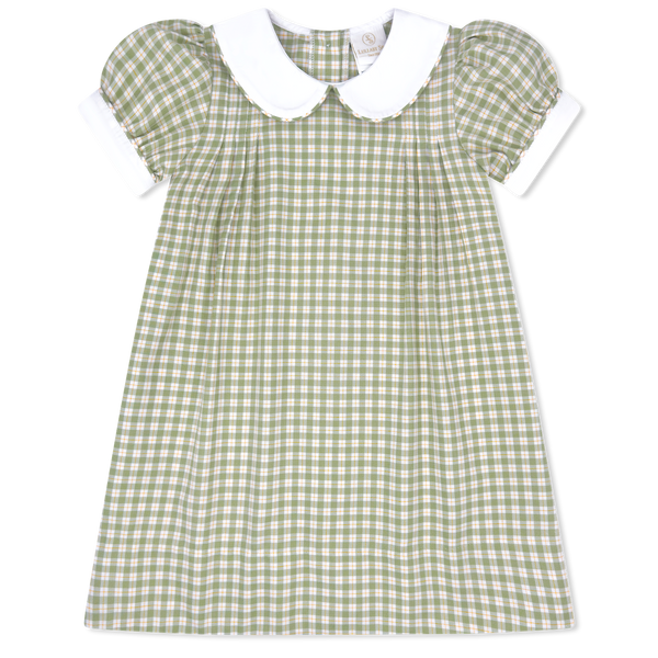 Perfectly Pleated Dress- Pinecrest Plaid