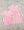 Pink Corduroy Bubble W/ Pink Floral Collar & Side Bows