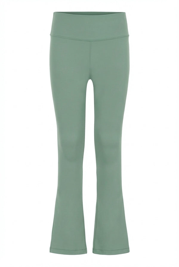 Florie Flare Leggings- Sage