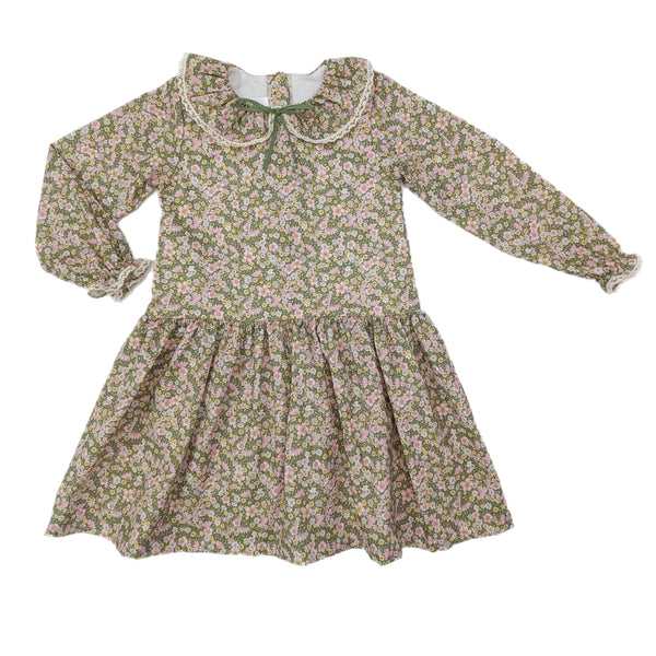 Green Floral Dress