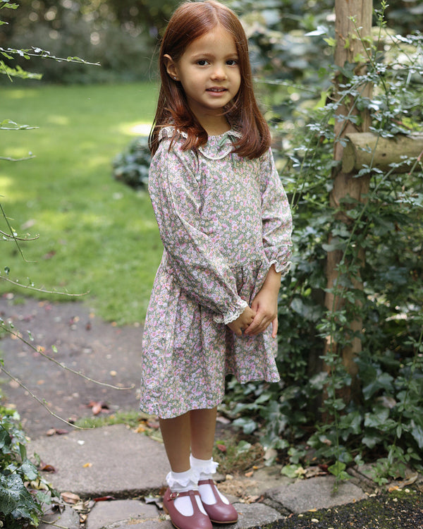 Green Floral Dress
