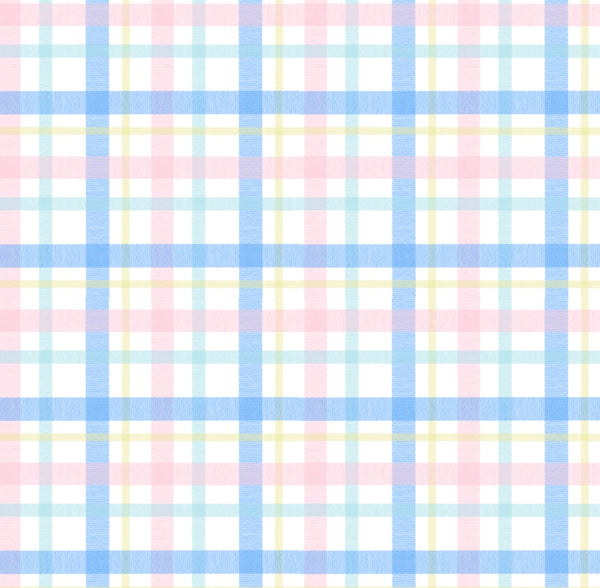 Maggie Bloomer Set- Pastel Plaid