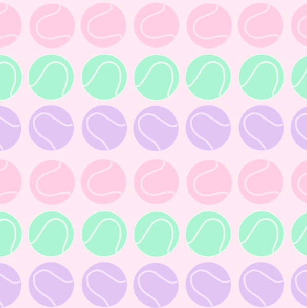Serve it Up W/ Tennis Balls- Stella Tennis Dress