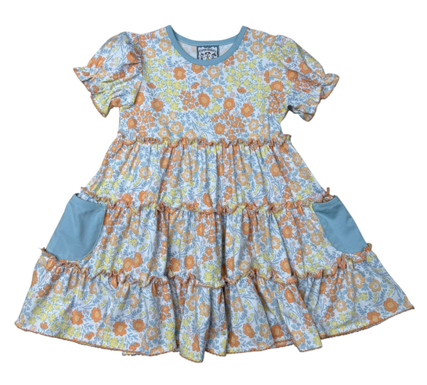 Autumn Breeze Layered Dress