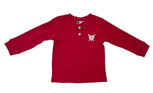 Henley Shirt- Baseball