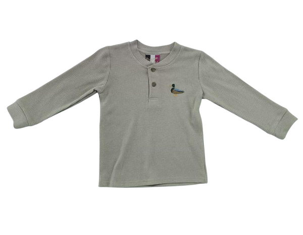 Henley Shirt- Duck
