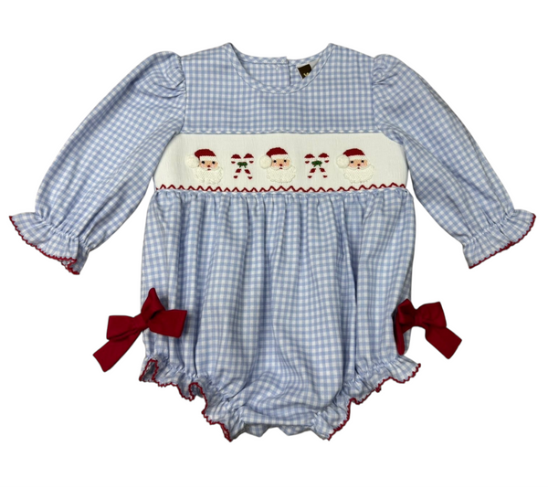 Ho Ho Ho Smocked Bubble