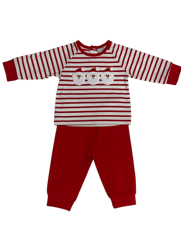 Santa Applique Jogger Set