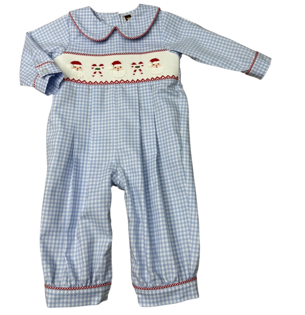 Ho Ho Ho Smocked Longall