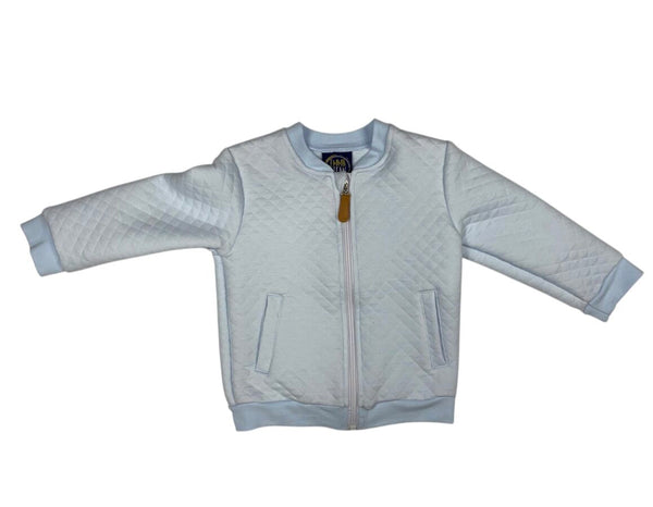 Light Blue Quilted Jacket
