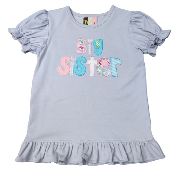 Big Sister Ruffle T-Shirt