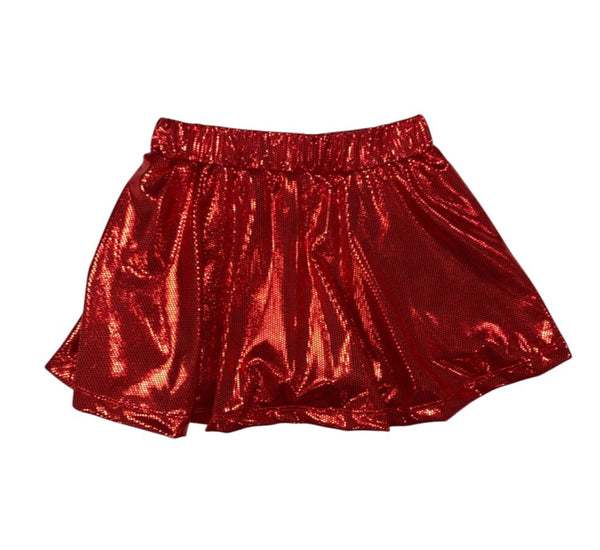 Blakely Skort- Red Sparkle